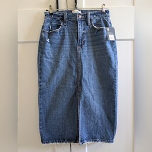 Universal Thread Blue Midi Skirt